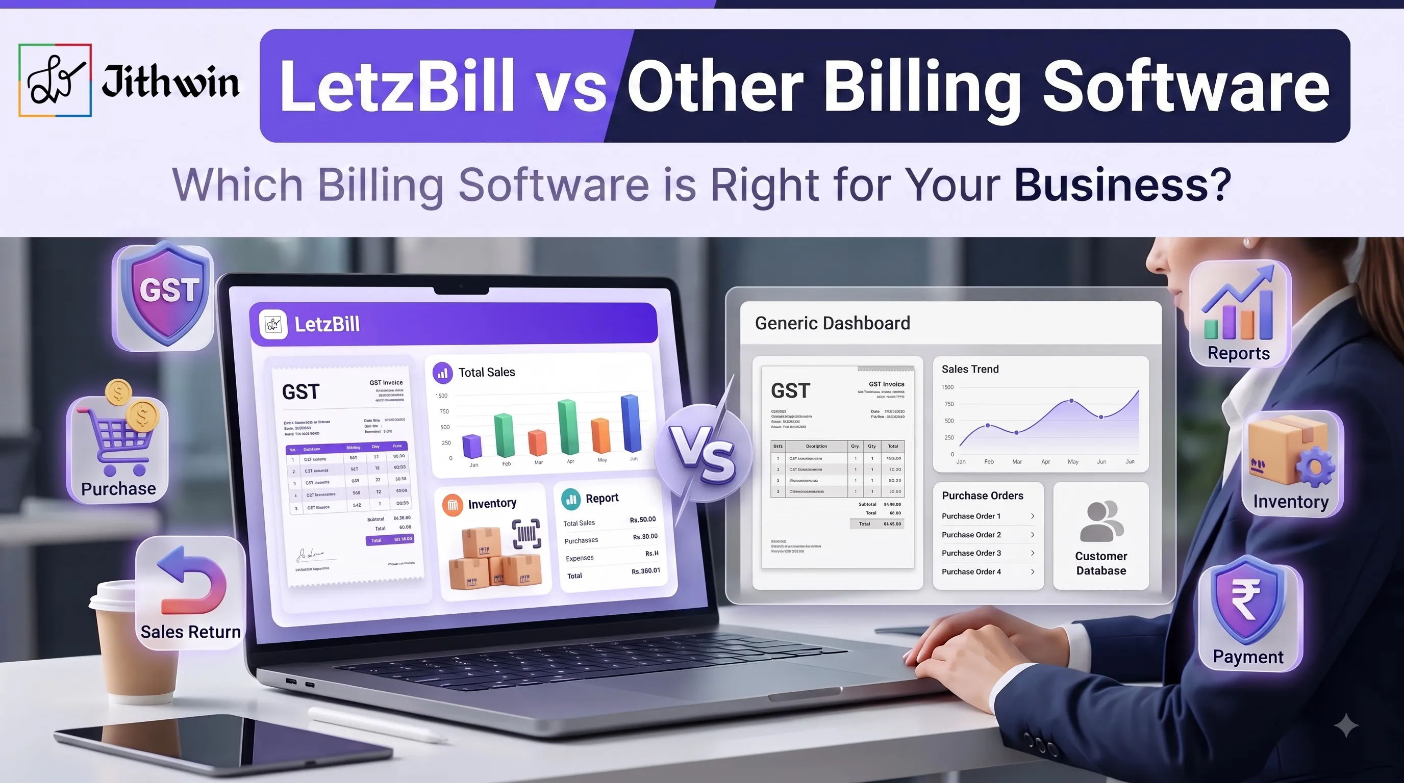 LetzBill vs Other Billing Software: Which Billing Software is Right for Your Business?